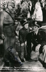 Ching Wah Lee, Butch Jenkins and James Craig in "Little Mr. Jim" Postcard