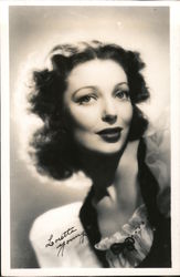 Loretta Young Postcard