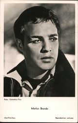 Marlon Brando Postcard