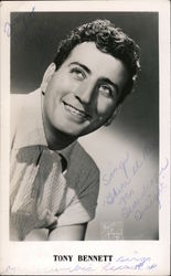 Tony Bennett Performers & Groups Postcard Postcard Postcard