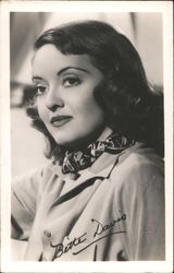 Bette Davis Actresses Postcard Postcard Postcard