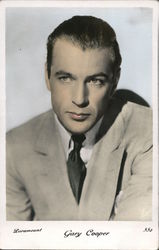 Gary Cooper Actors Postcard Postcard Postcard