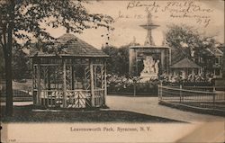 Leavensworth Park Postcard