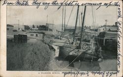 A harbor scene. Petaluma, CA Postcard Postcard Postcard