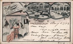 The Louvre Restaurant Postcard