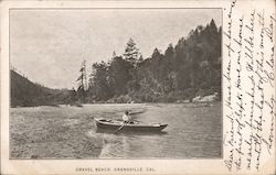 Gravel Beach, Grandville Monte Rio, CA Postcard Postcard Postcard