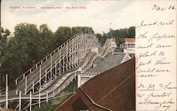 Scenic Railway, "Wonderland" Milwaukee, WI Postcard Postcard Postcard