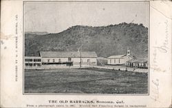 The Old Barracks Sonoma, CA Postcard Postcard Postcard