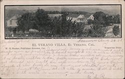 El Verano Villa California Postcard Postcard Postcard