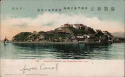 Alcatraz Island, San Francisco Bay California Postcard Postcard Postcard