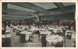 Rudder's Cafe, Union Building San Diego, CA Postcard Postcard Postcard