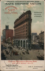 Crocker Building junction Post and Market Sts. San Francisco, CA Postcard Postcard Postcard