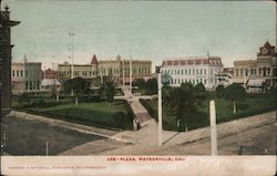 Plaza Watsonville, CA Postcard Postcard Postcard