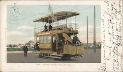 6116 Double Decker Trolley Car Coronado, CA Trolleys & Streetcars Postcard Postcard Postcard