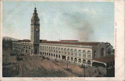 Union Ferry Depot, foot of Market St San Francisco, CA Postcard Postcard Postcard