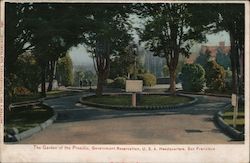 The Garden of the Presidio, Government Reservation. U.S.A. Headquarters San Francisco, CA Postcard Postcard Postcard