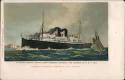 Oceanic Steamship company's S.S. Sierra. San Francisco, CA Postcard Postcard Postcard