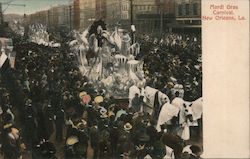 Mardi Gras Carnival Postcard