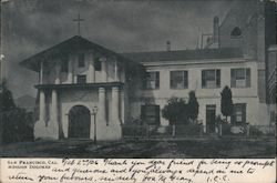 Mission Dolores Postcard