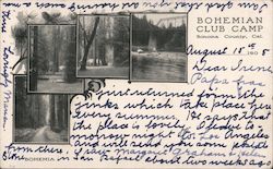 Bohemian Club Camp Monte Rio, CA Postcard Postcard Postcard