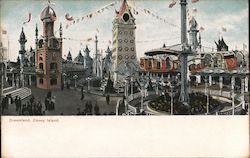 Dreamland Coney Island, NY Postcard Postcard Postcard