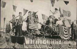 Portola Festival - Colonial Festival in the Parade of Oct. 21, 1909 Postcard