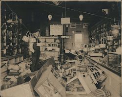 Damage to general store 1906 San Francisco Earthquake Original Photograph Original Photograph Original Photograph