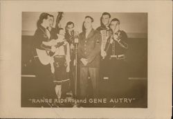 Range Riders and Gene Autry Performers & Groups Postcard Postcard Postcard