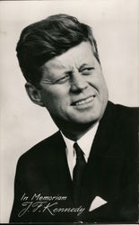 In Memoriam, J.F. Kennedy Postcard