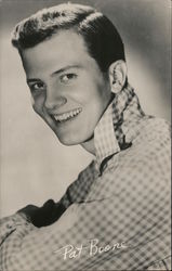 Pat Boone Postcard