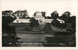 Conservatory of Flowers, Golden Gate Park Postcard