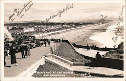 Playland at the Beach Postcard