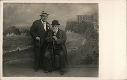 Men Having a Picture Made - Cliff House Backdrop, PPIE San Francisco, CA Postcard Postcard Postcard