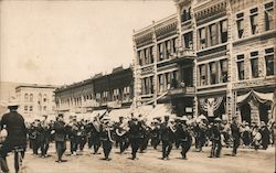 Marching Band in a parade San Francisco, CA Postcard Postcard Postcard