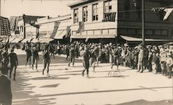 Military Men Marching in a Parade San Francisco, CA Postcard Postcard Postcard