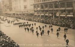 Liberty Loan Parade Sailors San Francisco, CA Postcard Postcard Postcard