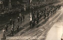 Pennsylvania at American Legion Parade 1923 San Francisco, CA Postcard Postcard Postcard