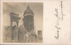 Ruins of City Hall San Francisco, CA Postcard Postcard Postcard