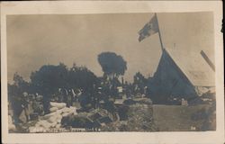 Red Cross Tent, Jefferson Square San Francisco, CA Postcard Postcard Postcard