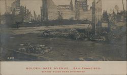 Golden Gate Avenue Postcard