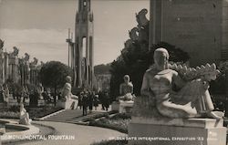 Monumental Fountain Postcard