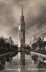 Tower of the Sun Golden Gate Expo 1939 Postcard