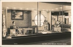 Silk Room, Japan Pavilion, Treasure Island Postcard