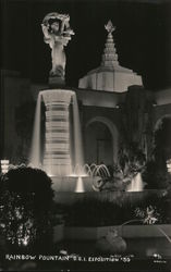 Rainbow Fountain San Francisco, CA Postcard Postcard Postcard