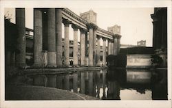 Colonnades and Lagoon, Palace of Fine Arts Postcard