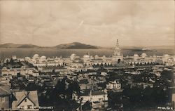 World Fair Buildings Postcard