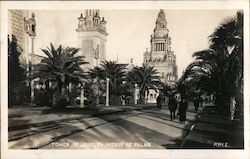 Tower of Jewels - Avenue of Palms - PPIE Postcard