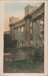 Colonnades and Lagoon, Palace of Fine Arts Postcard