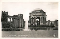 Palace of Fine Arts San Francisco, CA Postcard Postcard Postcard