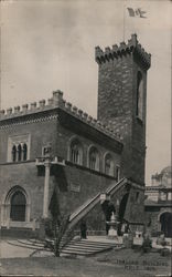 Italian Building - PPIE 1915 Postcard